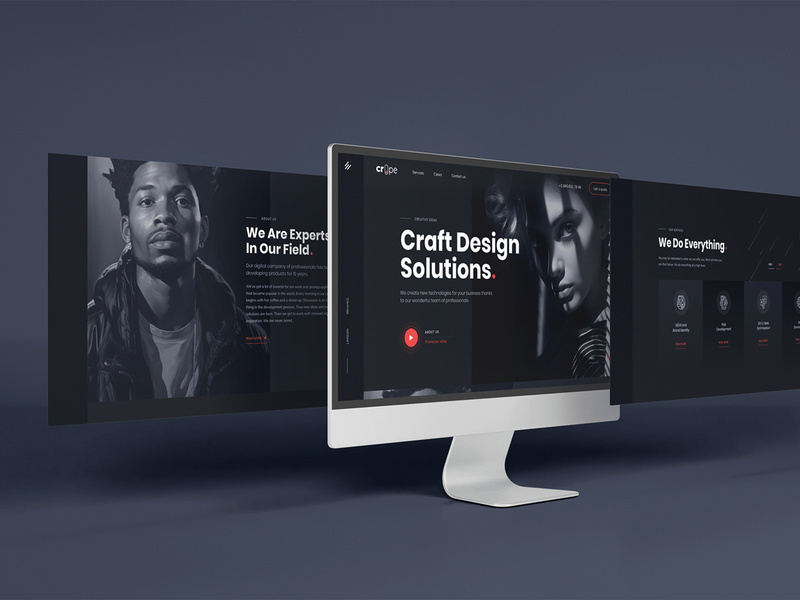 Crope - Creative Web Agency UI Template