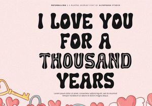Enthralling - Display Font