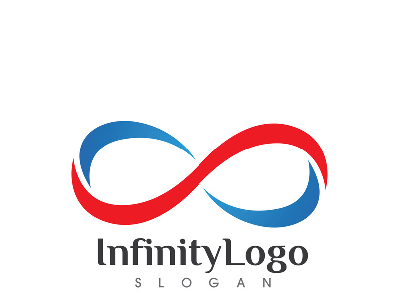 Infinity Design Vector icon illustration Logo template design