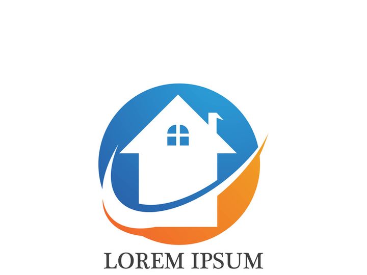 Real Estate home building , Property and Construction Logo design
