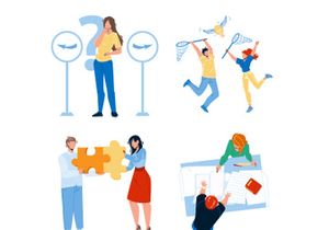 Business characters