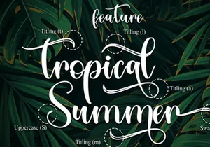 Tropical Leaves