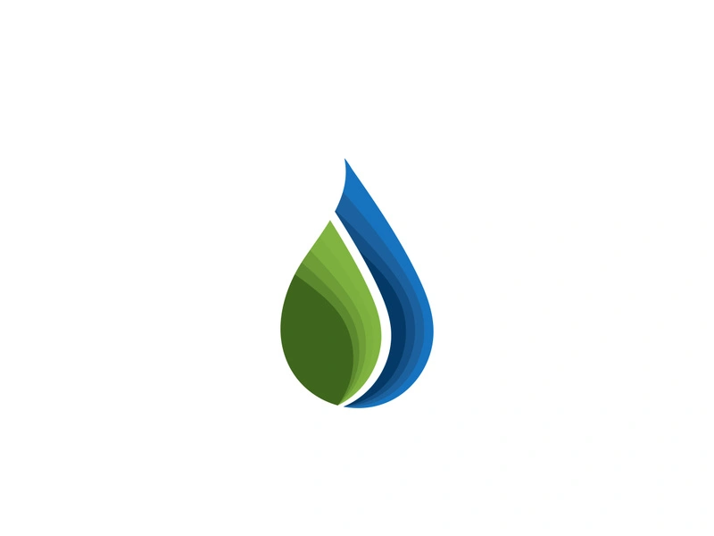 Water drop Logo Template vector