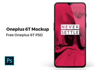 Oneplus 6T Mockup Freebie preview picture