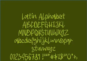 ADHAESS – Modern Casual Handwritten Font (OTF)