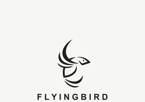 Abstract Flying Bird logo design template Wing illustration