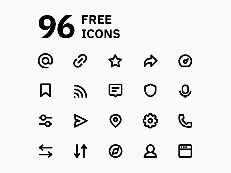 Super Basic Icons