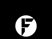 F logo and symbol vector icon app