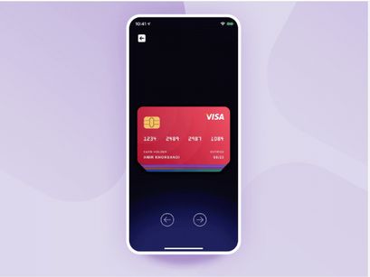 Credit card stack