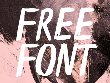 Espa Free Brush Font  preview picture