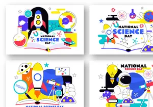 10 National Science Day Illustration