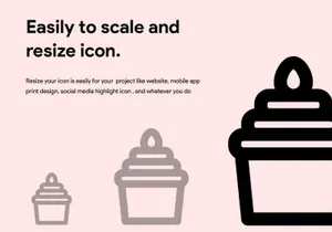 50 Food Line Icon