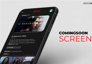 Netflix app | UI REDESIGN  | Freebie
