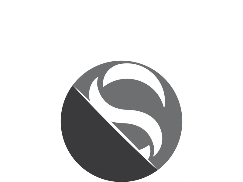 Business corporate S letter logo design vector