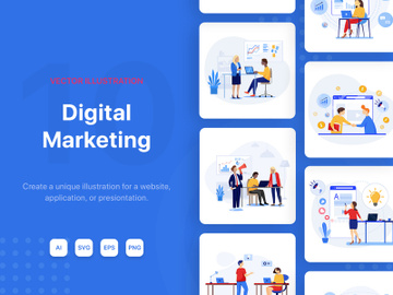 M86_Digital Marketing Illustrations preview picture