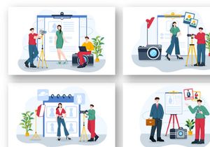 12 Model Portfolio Illustration
