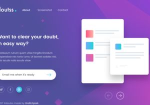 Doutss Landing Page