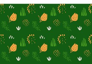 10 Modern Summer Scandinavian Doodle Patterns