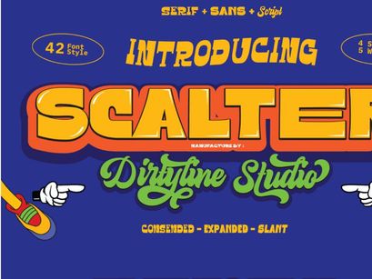 Scalter Typeface