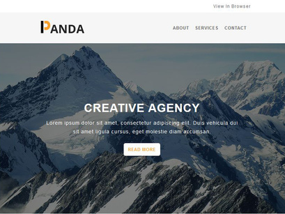 PANDA - Responsive Email Template