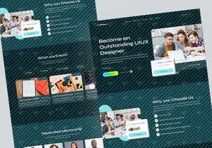 Education Website Design.