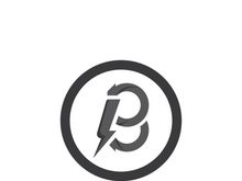 B letter logo template vector illustration