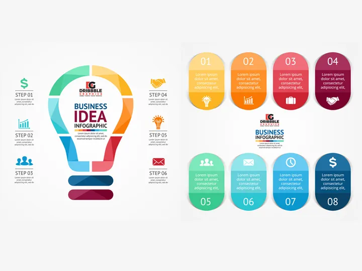 Business Infographics Vector Graphics