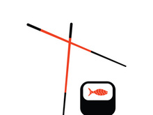 Sushi logo template vector icon for Japanese food illustration design