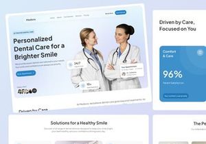 Mediora - Dental Clinic Landing Page