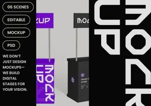 Trade Show Stand Mockup