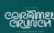 Caramel Crunch - Display Font