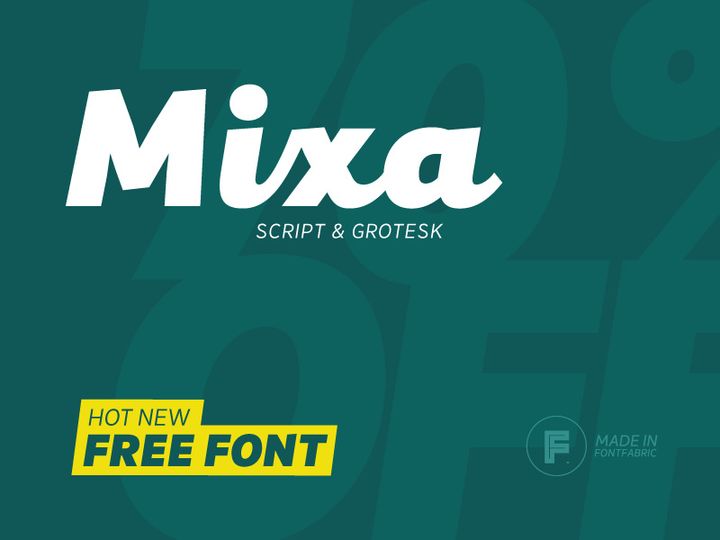 Mixa Free Font