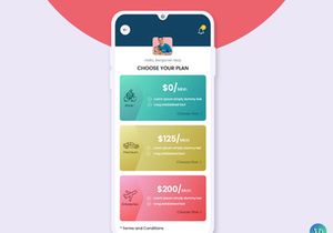 Premium Subscription Plan App UI Kit