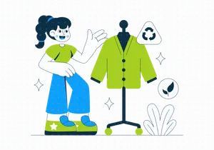 10 Sustainable High Fashion Illustration