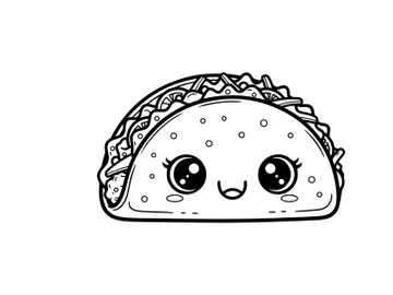 Cute brain character smiling vector illustration flat design preview picture