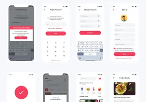 Food Delivery App UI Kit