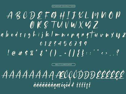 Russeline - Handwritten Font