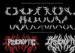 Hellfire Flames | Death Metal Font
