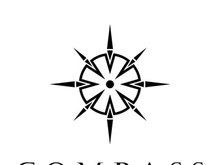 compass icon isolated on background.modern flat compass pictogram,business,marketing,internet concept.trendy simple vector symbol for websitedesign or button to mobile app.logo illustration.