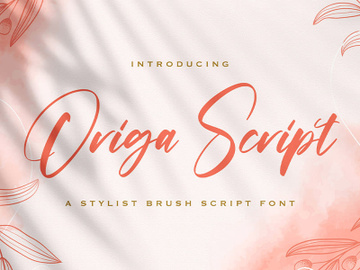 Origa Script - Handwritten Font preview picture