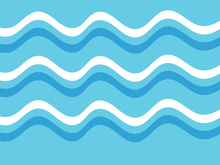 Abstract Water wave design background