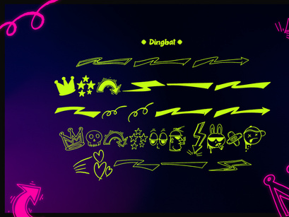 Bling Nioh | Graffiti Typeface