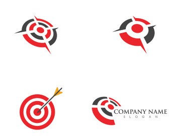 Focus icon illustration design template preview picture