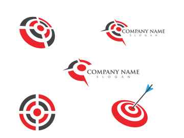 Focus icon illustration design template preview picture