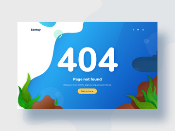 404 error page preview picture
