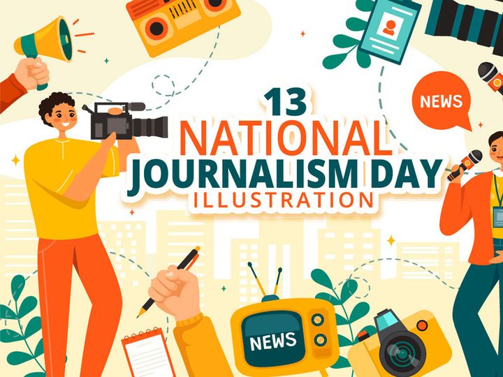 13 National Journalism Day Illustration