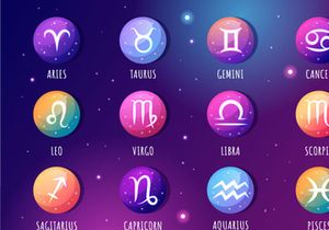11 Zodiac Wheel Astrological Sign Illustration