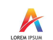 modern and creative initial letter A logo.