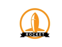Rocket Logo Design, space exploration vehicle