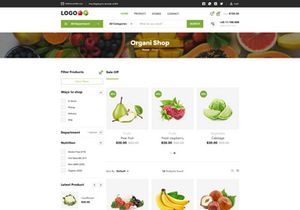Fruits and Vegetables online store 🍎🥝